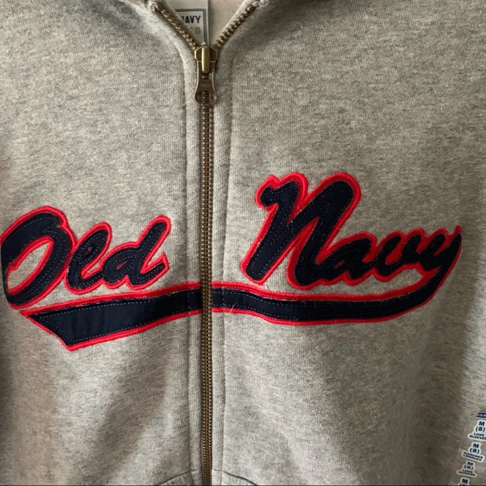 NWT Kids Old Navy Zip Hooded Sweatshirt Size M-8